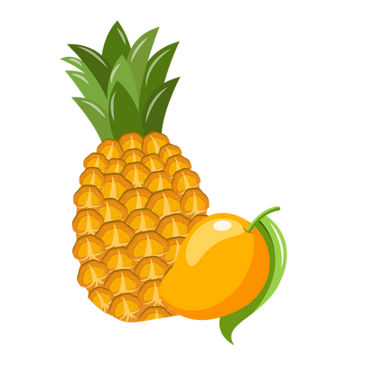 Glazee Syrup - Mango Pineapple